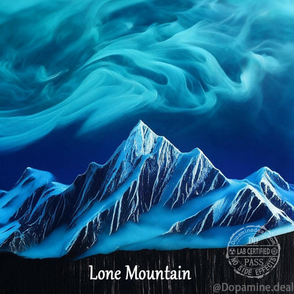 Lone Mountain · Diamond Resin Pendant