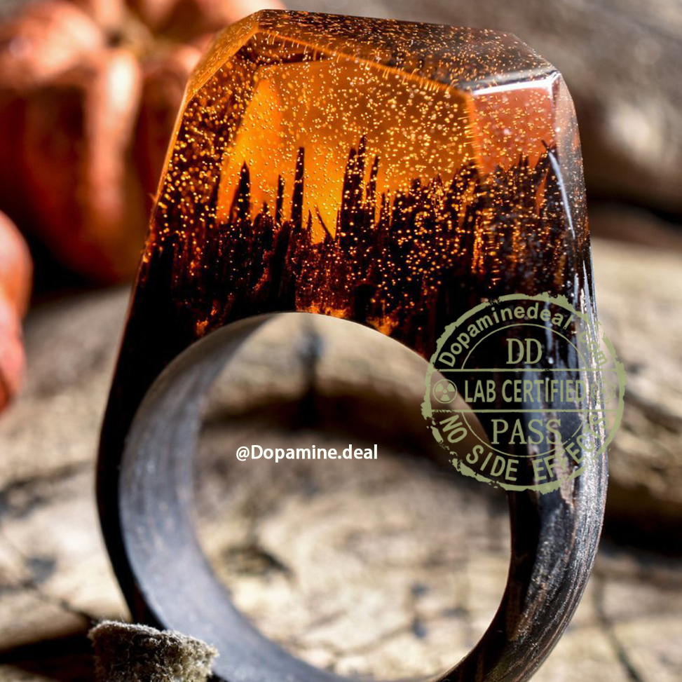 The Miniature World Ring · 20 Natural Landscapes · Buy One, Get One Free