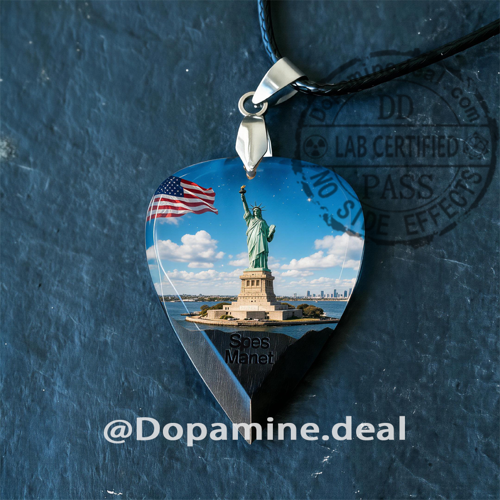 Liberty Light · Resin Pendant（Limited Handcrafted Edition）
