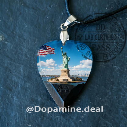 Liberty Light · Resin Pendant（Limited Handcrafted Edition）