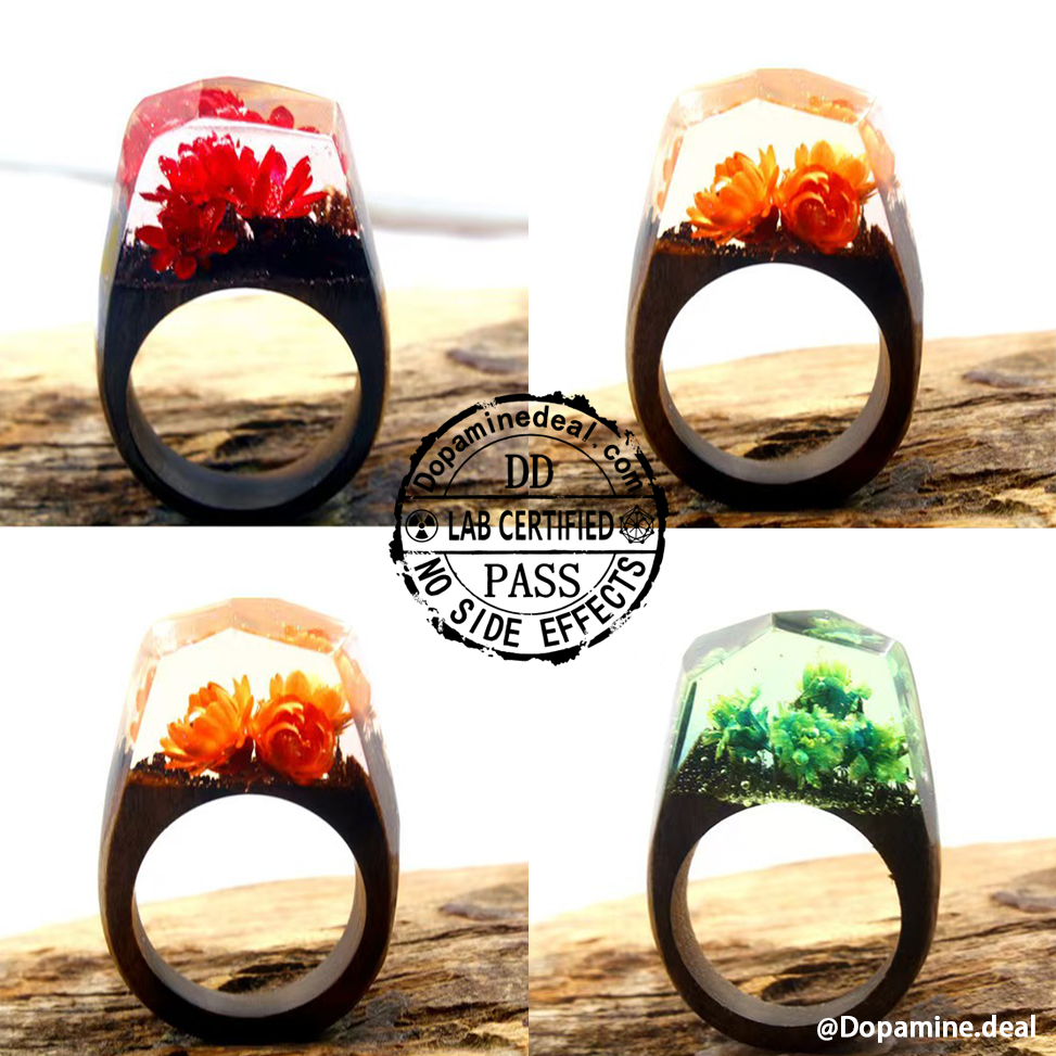 The Miniature World Ring · 20 Natural Landscapes · Buy One, Get One Free
