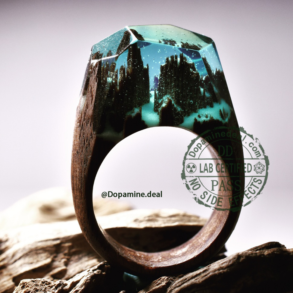 The Miniature World Ring · 20 Natural Landscapes · Buy One, Get One Free
