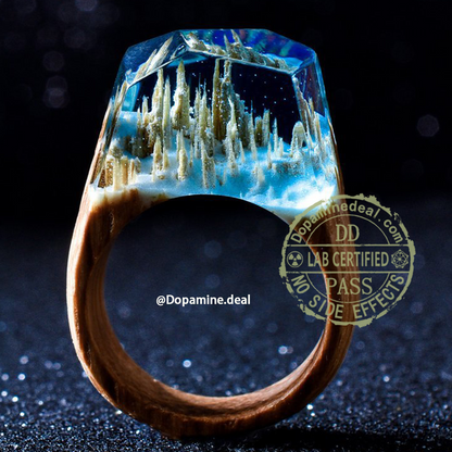 The Miniature World Ring · 20 Natural Landscapes · Buy One, Get One Free
